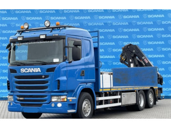 Vrachtwagen met open laadbak SCANIA G 420