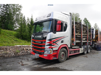 Houttransport SCANIA R 650