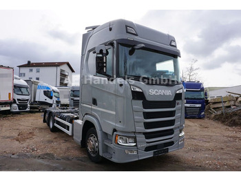 Containertransporter/ Wissellaadbak vrachtwagen SCANIA S 450