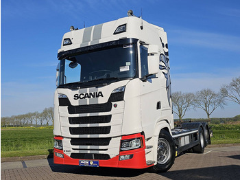 Containertransporter/ Wissellaadbak vrachtwagen SCANIA S 500