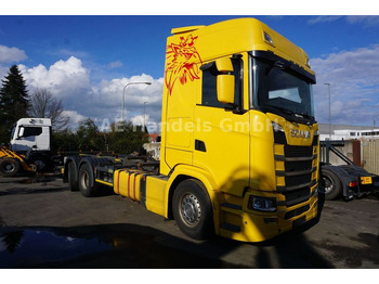 Containertransporter/ Wissellaadbak vrachtwagen SCANIA S 500