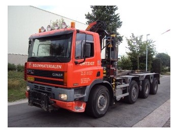Ginaf M4243-TS 8X4 - Containertransporter/ Wissellaadbak vrachtwagen
