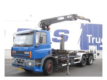 Ginaf M 3132-S mit Jonsered 2190 - Containertransporter/ Wissellaadbak vrachtwagen