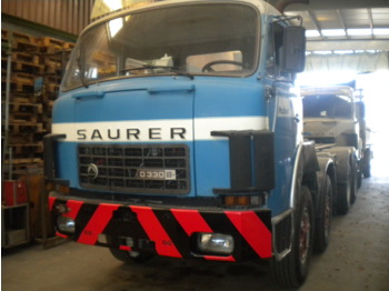 SAURER BERNA D4 KT-B - Containertransporter/ Wissellaadbak vrachtwagen