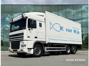 Koelwagen vrachtwagen DAF FAR 95XF 380 6X2 EURO 2 THERMO KING TS 300 AIRCO TOP CONDITION HOLLAND TRUCK: afbeelding 1