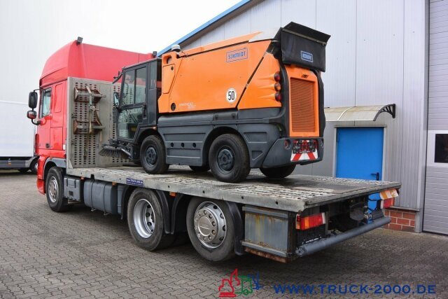 Autovrachtwagen vrachtwagen DAF XF105.460 Spezial Baumaschinen Trecker: afbeelding 10