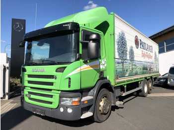 Drankenwagen vrachtwagen Scania P320 DB 6x2 Getränkefahrzeug LBW 2x AHK