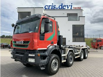 Haakarmsysteem vrachtwagen Iveco 340T45 Trakker 8x4 Eurolift Hakengerät | Euro 5