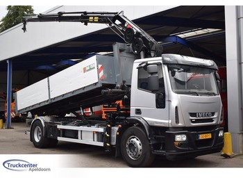 Portaalarmsysteem vrachtwagen Iveco Eurocargo 190EL29 EEV, Hiab 085-3, Steel springs, Truckcenter Apeldoorn: afbeelding 1
