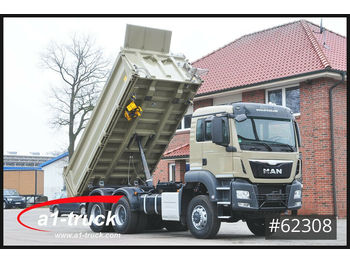 Kipper vrachtwagen MAN TGS 33.440, Meiller D316 Kipper, 6x6,