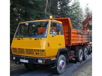 STEYR 91S31 6x4 Tipper - Kipper vrachtwagen