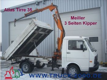 VW LT 55 3 Seiten Kipper+AtlasTirre35 faltbar 2,7t. - Kipper vrachtwagen