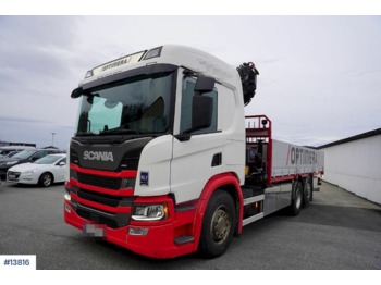Kraanwagen Scania P450