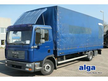 Schuifzeilen vrachtwagen MAN 12.240 TGL/7,25 m. lang/AHK/240 PS!: afbeelding 1