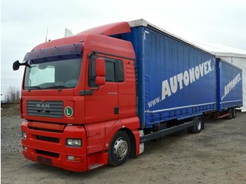 Haakarmsysteem vrachtwagen MAN TGA 18.400 E5 + Schmitz ZWF 1: afbeelding 1