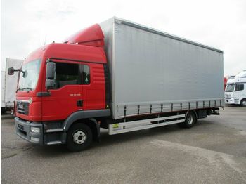 Schuifzeilen vrachtwagen MAN TGL 12,.220 , 18 palet: afbeelding 1