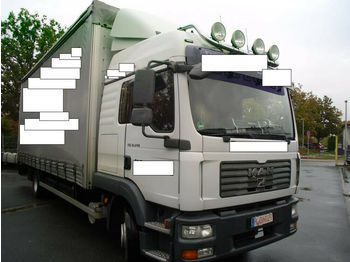 Schuifzeilen vrachtwagen MAN TGL 12.240  Top LBW 1500Kg Reifen 70% 7,20 Länge: afbeelding 1
