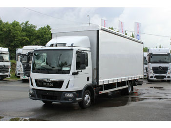 Nieuw Schuifzeilen vrachtwagen MAN TGL 12.250 4X2 BL , NEW VEHICLE ! HYDR. LIFT: afbeelding 1