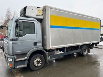 Koelwagen vrachtwagen MAN TGM 15.240 Kühl LKW mit Carrier MT 950 und LBW: afbeelding 1