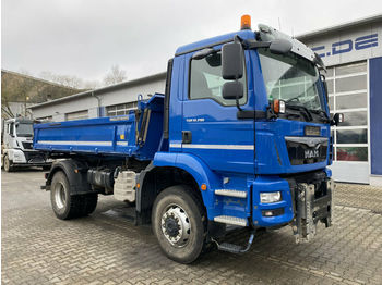 Kipper vrachtwagen MAN TGM 18.290 4x4 BB Euro 6 Meiller Winterplatte: afbeelding 1