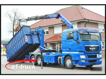 Haakarmsysteem vrachtwagen MAN TGS 26.360 Abroller + Kran ADR/GGVS: afbeelding 1