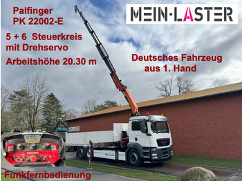 MAN TGS 26.400 PK 22002-E 20 m- 5.550kg + Drehservo  - Kraanwagen, Vrachtwagen met open laadbak: afbeelding 1