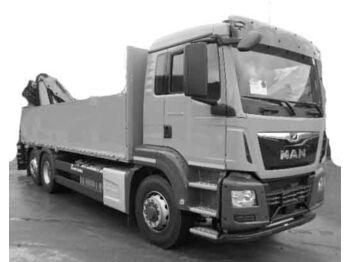 Vrachtwagen met open laadbak MAN TGS 26.420 6x4H-4BL: afbeelding 1