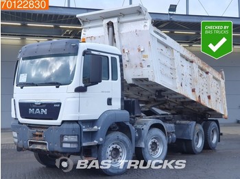 Kipper vrachtwagen MAN TGS 41.400 M 8X4 Manual 20m3 Big-axle Steelsuspension Euro 2: afbeelding 1