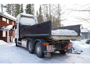 Haakarmsysteem vrachtwagen MAN TGX26.480 6x2 Hook truck with flat bed: afbeelding 3