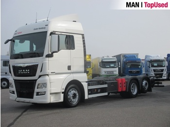 Containertransporter/ Wissellaadbak vrachtwagen MAN TGX 26.440 6X2-2 LL (Euro 6,Intarder,XLX): afbeelding 1
