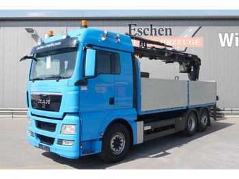 Vrachtwagen met open laadbak, Kraanwagen MAN TGX 26.440 6x2-2/HIAB 211 EP-3 | XLX*Lift*Klima: afbeelding 1