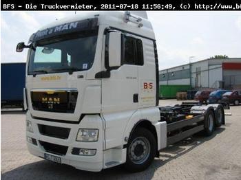 Chassis vrachtwagen MAN TGX 26.440 6x2-2 LL EEV, weiß, ACC: afbeelding 1
