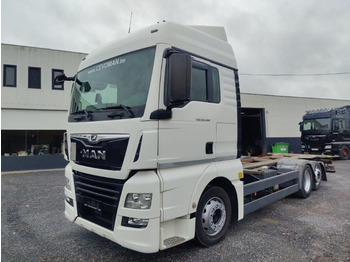 MAN TGX 26.460 Euro6 BDF - Containertransporter/ Wissellaadbak vrachtwagen: afbeelding 1