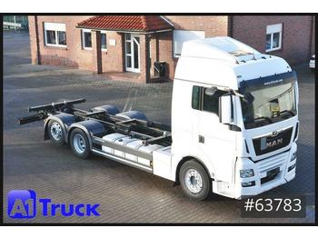 Containertransporter/ Wissellaadbak vrachtwagen MAN TGX 26.460 LL BDF Intarder Navi ACC: afbeelding 1