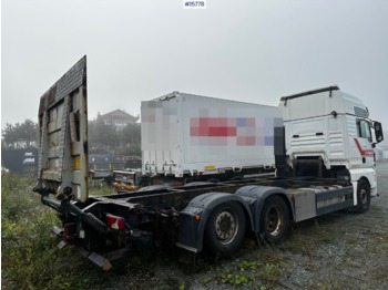 Containertransporter/ Wissellaadbak vrachtwagen MAN TGX 26.480: afbeelding 4