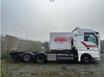 Containertransporter/ Wissellaadbak vrachtwagen MAN TGX 26.480: afbeelding 3