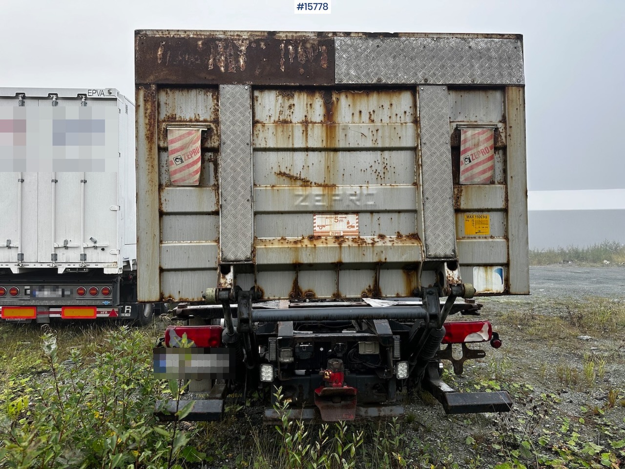 Containertransporter/ Wissellaadbak vrachtwagen MAN TGX 26.480: afbeelding 5