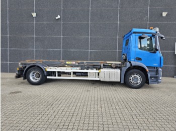Containertransporter/ Wissellaadbak vrachtwagen Mercedes Antos 1827 Euro 6: afbeelding 1