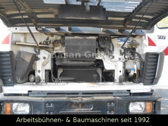 Kipper vrachtwagen, Kraanwagen Mercedes-Benz 1717 AK Kipper Allrad mit Kran: afbeelding 17