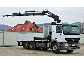 Vrachtwagen met open laadbak Mercedes-Benz ACTROS 2541 Pritsche 6,20m + Kran/FUNK: afbeelding 1