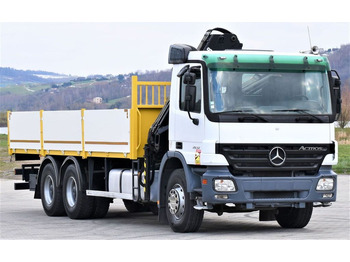 Kraanwagen, Vrachtwagen met open laadbak Mercedes-Benz ACTROS 2632 * HIAB 144B-3HIDUO+FUNK / 6x4: afbeelding 3