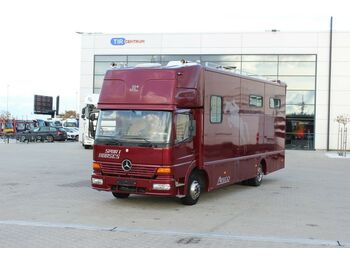 Veewagen vrachtwagen Mercedes-Benz ATEGO 1023 L, FOR HORSES TRANSPORT, MOTOR HOME: afbeelding 1