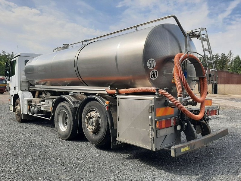 Tankwagen voor het vervoer van melk Mercedes-Benz Actros 2536 6X2 - TANK IN INSULATED STAINLESS STEEL 15500L: afbeelding 3