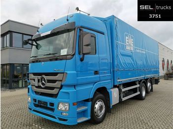 Schuifzeilen vrachtwagen Mercedes-Benz Actros 2536 L/Lenk-Liftachse/Retarder/Ladebordw.: afbeelding 1