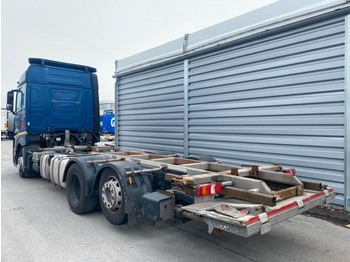 Containertransporter/ Wissellaadbak vrachtwagen Mercedes-Benz  Actros 2542 BDF Retarder StHz Liftachse LBW: afbeelding 3