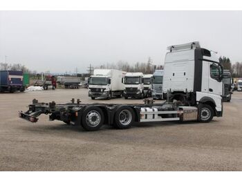 Containertransporter/ Wissellaadbak vrachtwagen Mercedes-Benz Actros 2545LNR MULTI BDF Volumen Distronic PPC: afbeelding 2