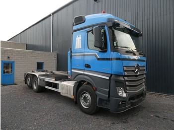 Containertransporter/ Wissellaadbak vrachtwagen Mercedes-Benz Actros 2645 6x2 EURO 5: afbeelding 1