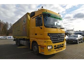 Containertransporter/ Wissellaadbak vrachtwagen Mercedes-Benz Actros 2/2551 LL Megaspace V8 6x2 Motorbremse E5: afbeelding 1