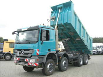 Kipper vrachtwagen Mercedes-Benz Actros 4141 8x6 4 Achs Muldenkipper Meiller 17m³: afbeelding 1