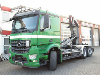 Haakarmsysteem vrachtwagen Mercedes-Benz Arocs 2540 L 6x2 Abrollkipper Meiller Schub+Knic: afbeelding 1